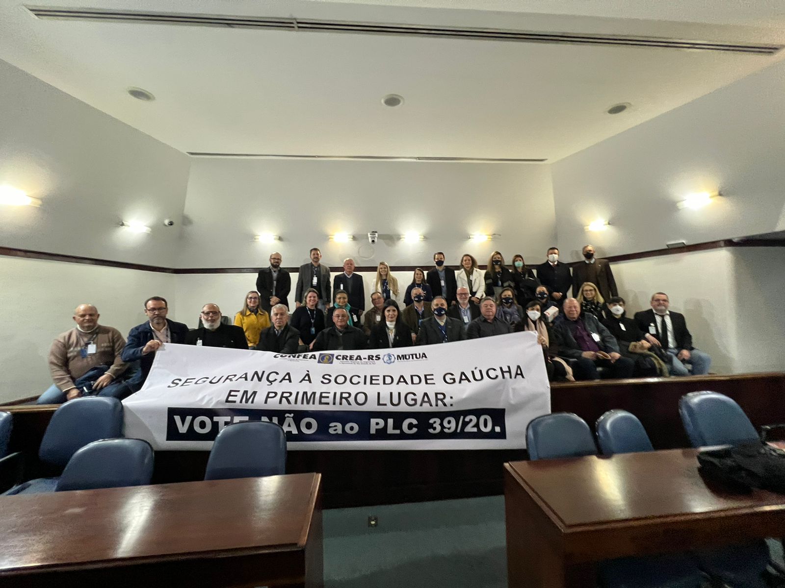 Profissionais da Engenharia unidos contra o PLC 39/2020